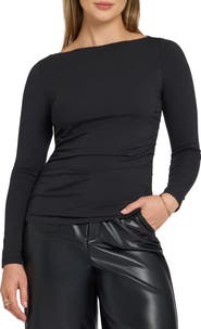 NYDJ Bateau Neck Knit Top