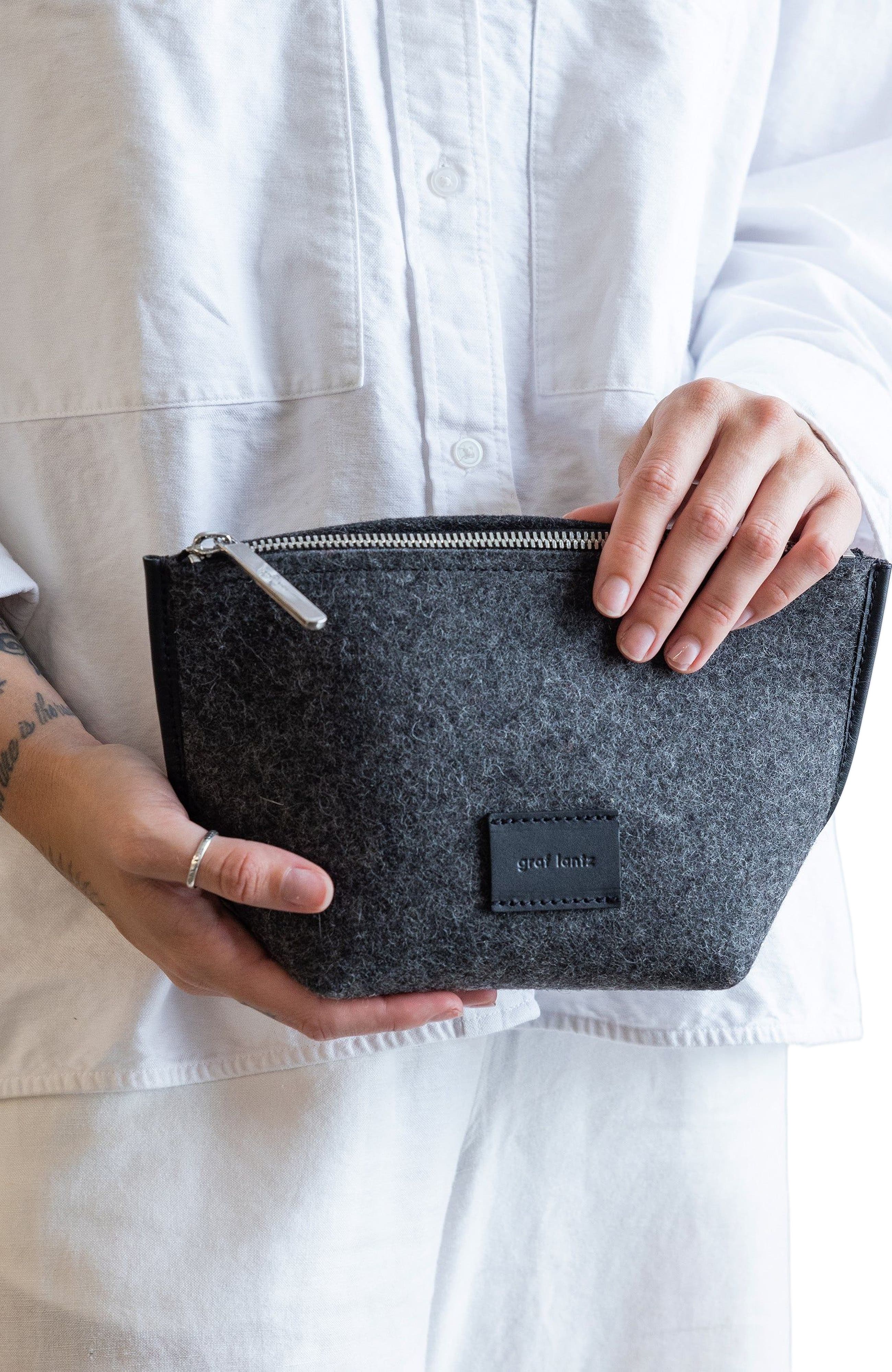 Graf Lantz Hana Canvas Pouch, Alternate, color, 