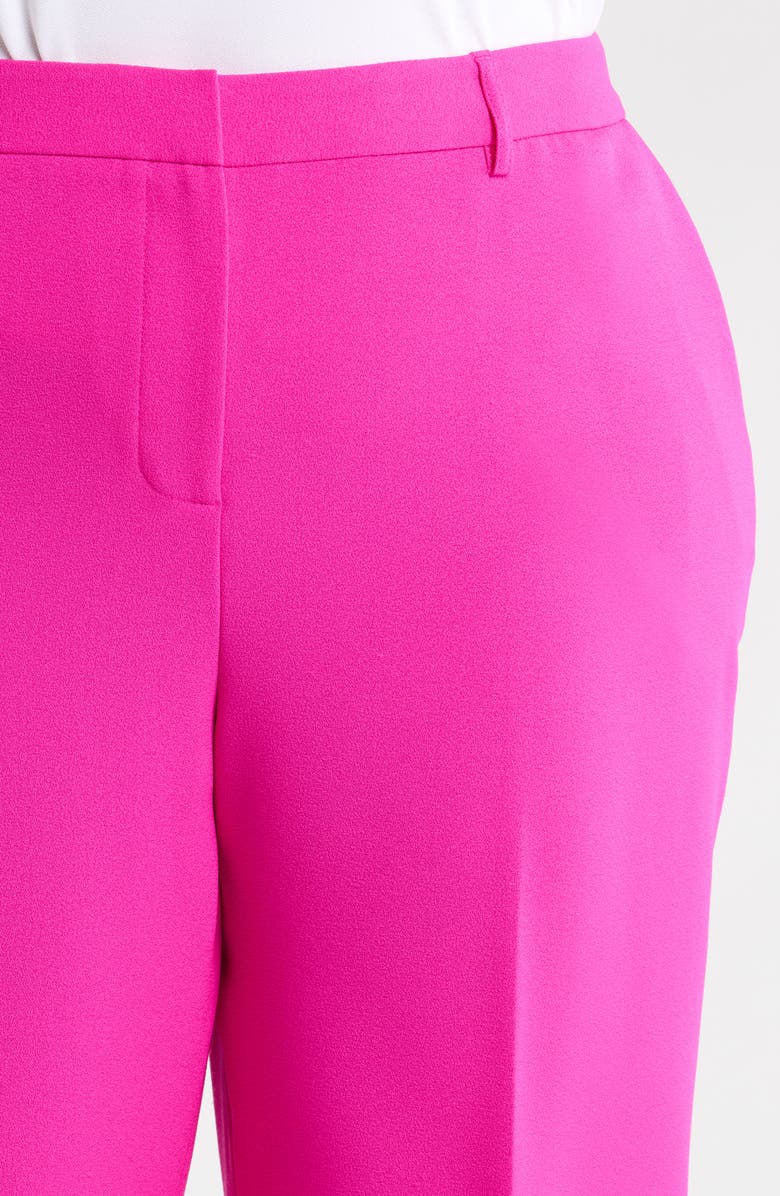 Tahari ASL Classic Pants, Alternate, color, Shocking Pink