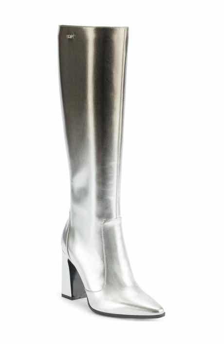 DKNY Soryn Block Heel Knee High Boot