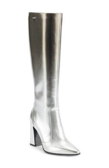 Dkny Soryn Block Heel Knee High Boot In Multi
