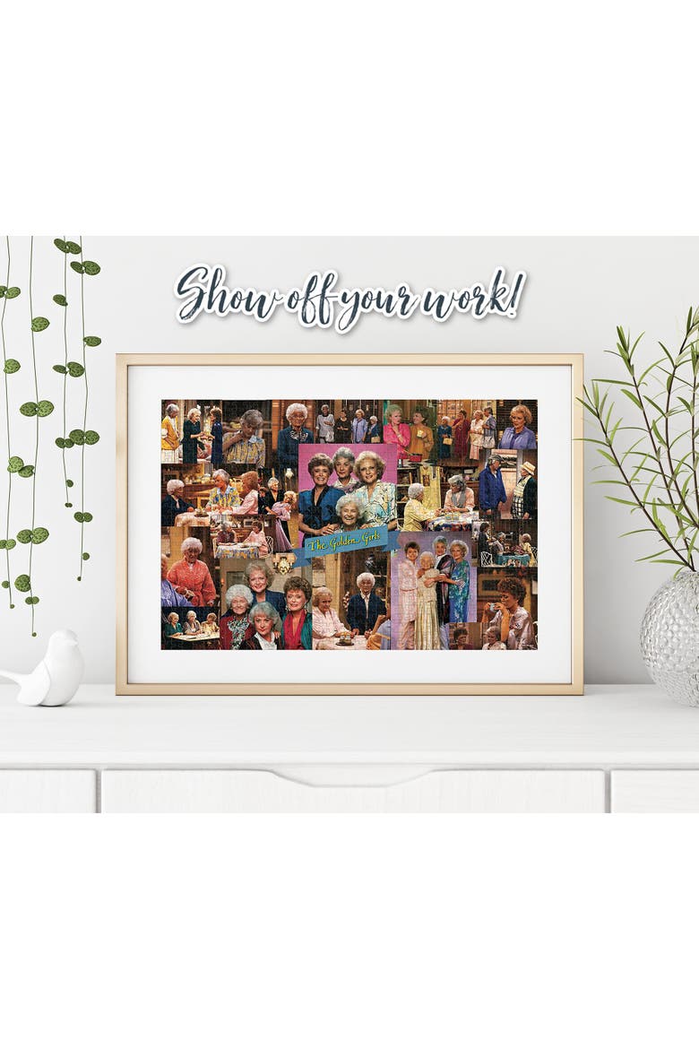 Golden Girls Collage '80s Puzzle For Adults And Kids | 1000 Piece Jigsaw Puzzle, Alternate, color, Multi-Color
