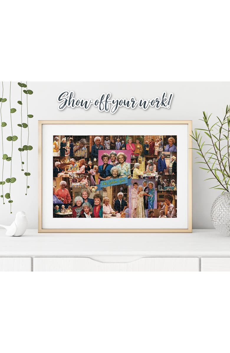 Toynk Golden Girls Collage '80s Puzzle For Adults And Kids | 1000 Piece Jigsaw Puzzle, Alternate, color, Multi-Color