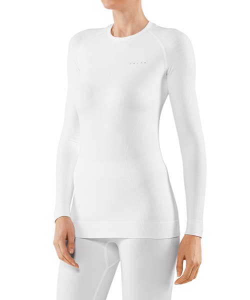 Falke Maximum Warm Recycled-jersey Base Layer In White