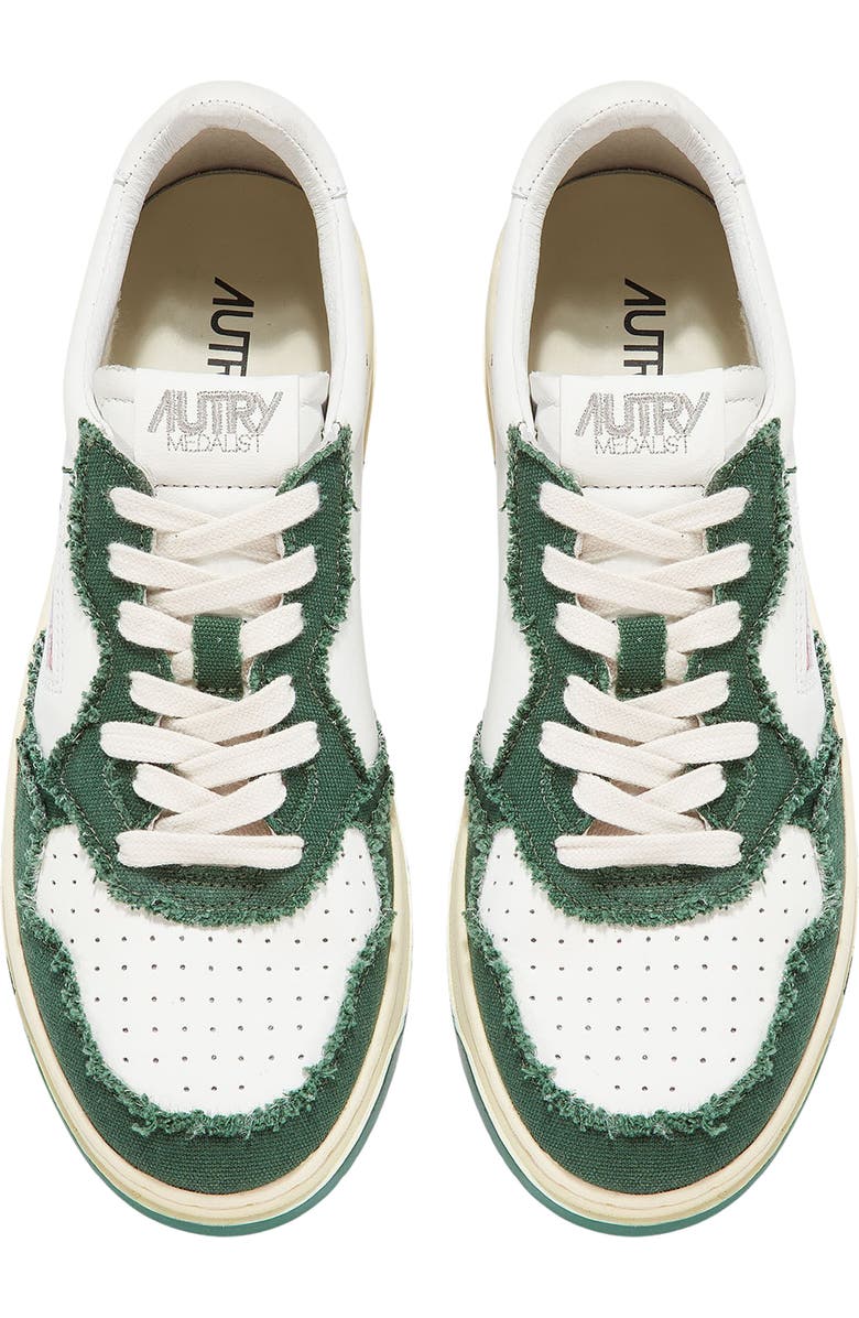 AUTRY Medalist Low Sneaker, Alternate, color, Eden Green