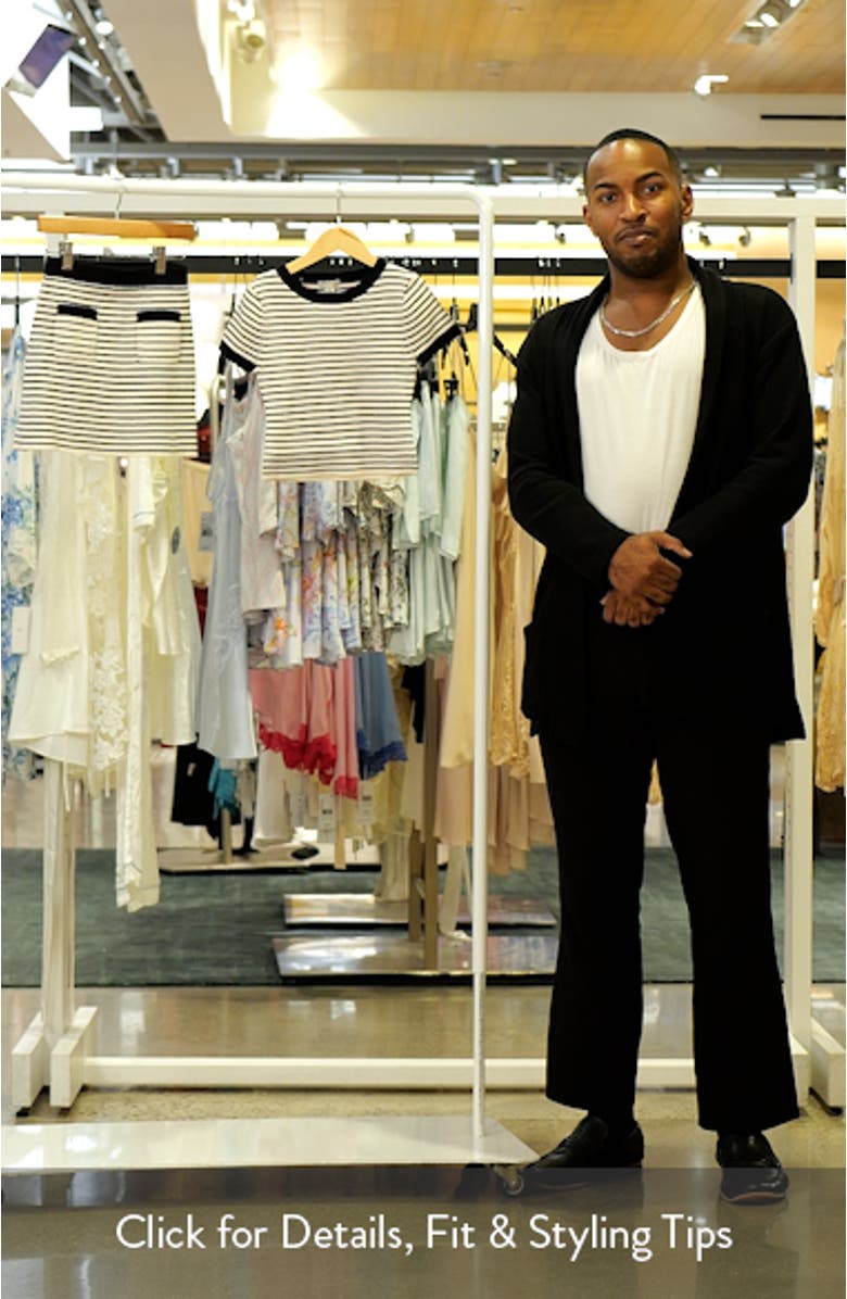 Kids' Stripe Rib Sweater & Skirt Set, sales video thumbnail