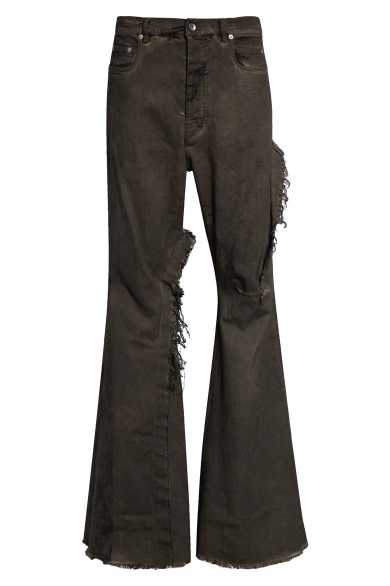 Bolan Distressed Bootcut Jeans, Main, color, DUST COMBO