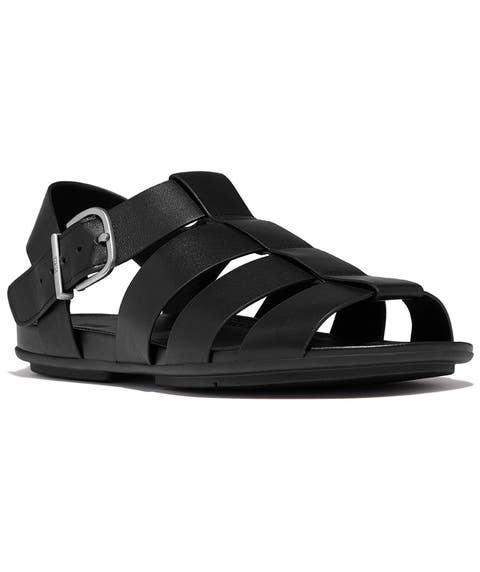 Gracie Leather Fisherman Sandals