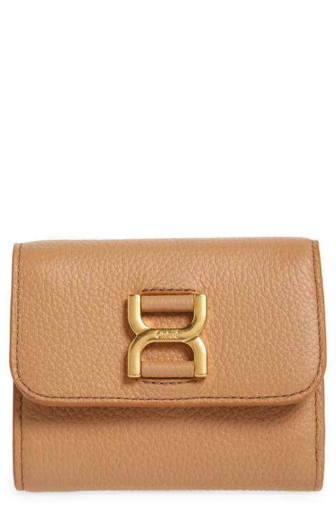 Marcie Leather Trifold Wallet