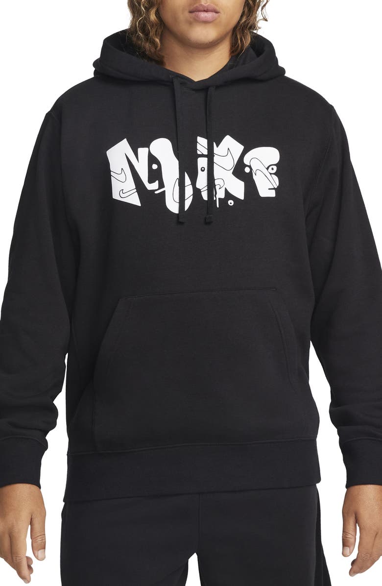 Nike Club+ Cotton Blend Hoodie, Main, color, 