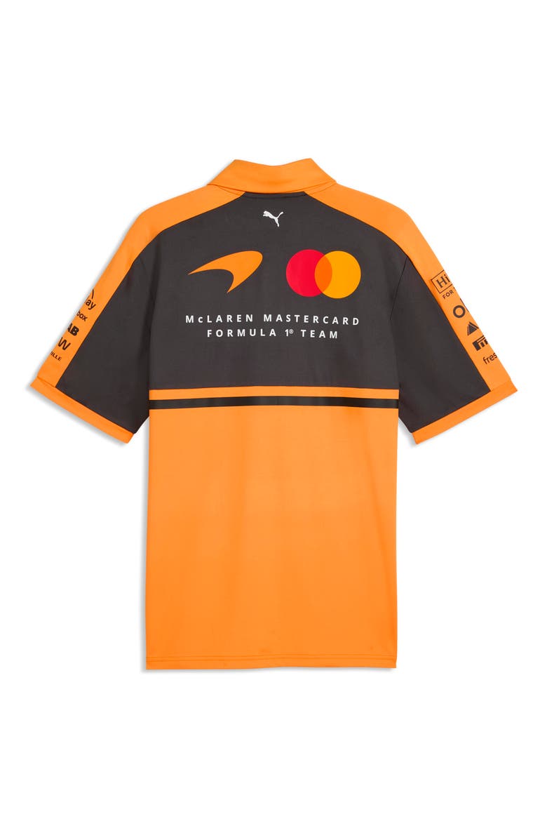 McLaren Graphic Logo Print Replica Regular Fit Polo, Alternate, color, PAPAYA
