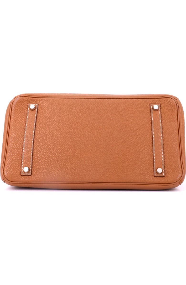 Pre-Owned Hermes Birkin Handbag Brown Togo with Palladium Hardware 35, Alternate, color,