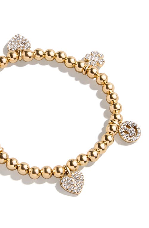 Baublebar Mixed Pavé Motif Pisa Charm Bracelet