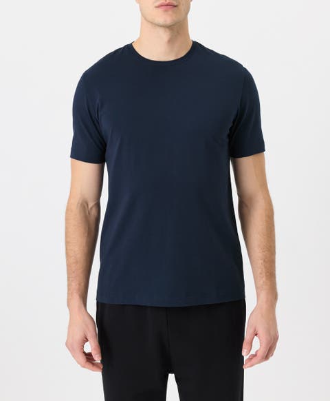 Luxe Essential Classic Fit Crewneck Tee Made With Organic Cotton