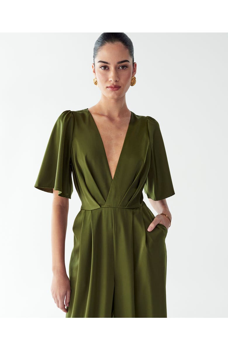 WILLA Omaha Jumpsuit, Alternate, color, Olive Green