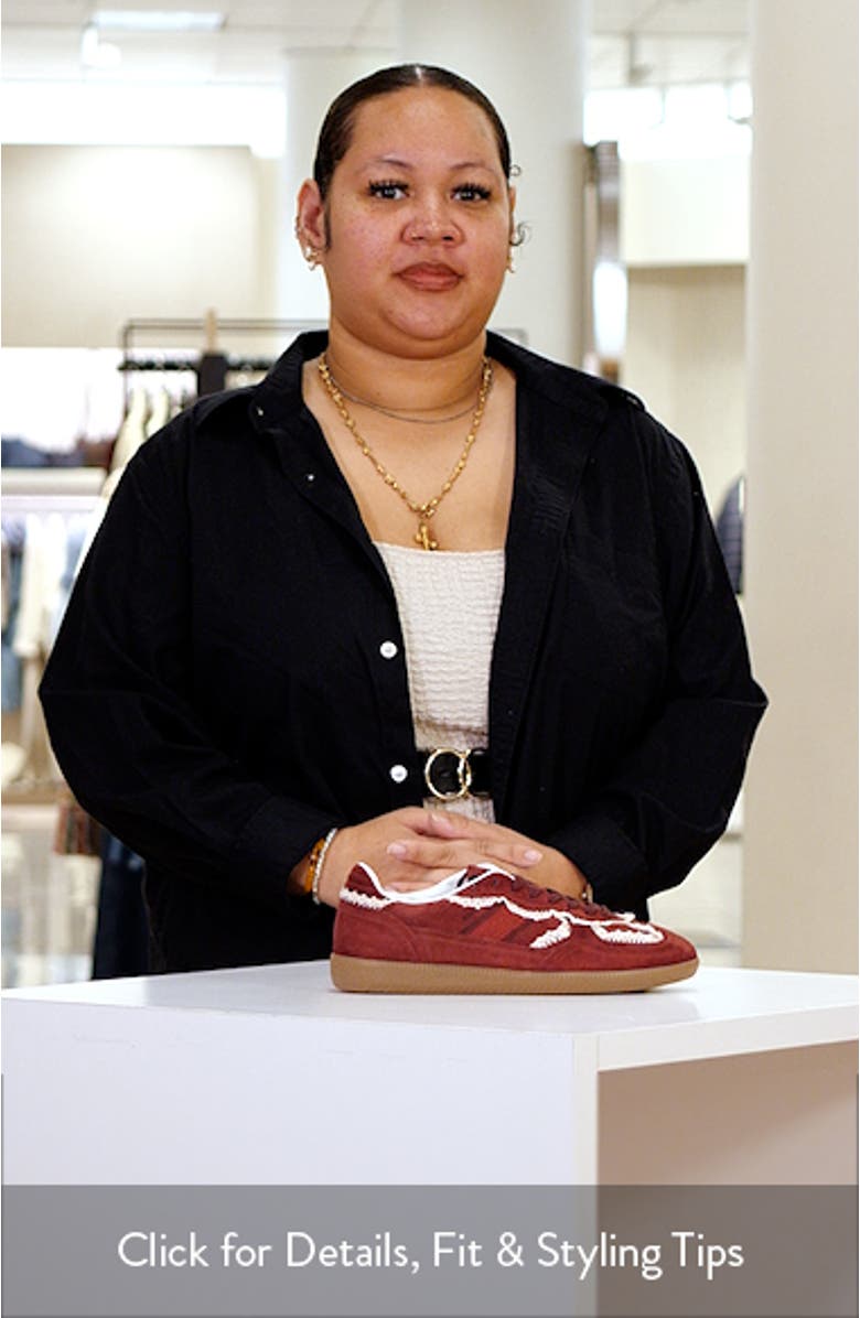 Tb.490 Crochet Trim Sneaker, sales video thumbnail