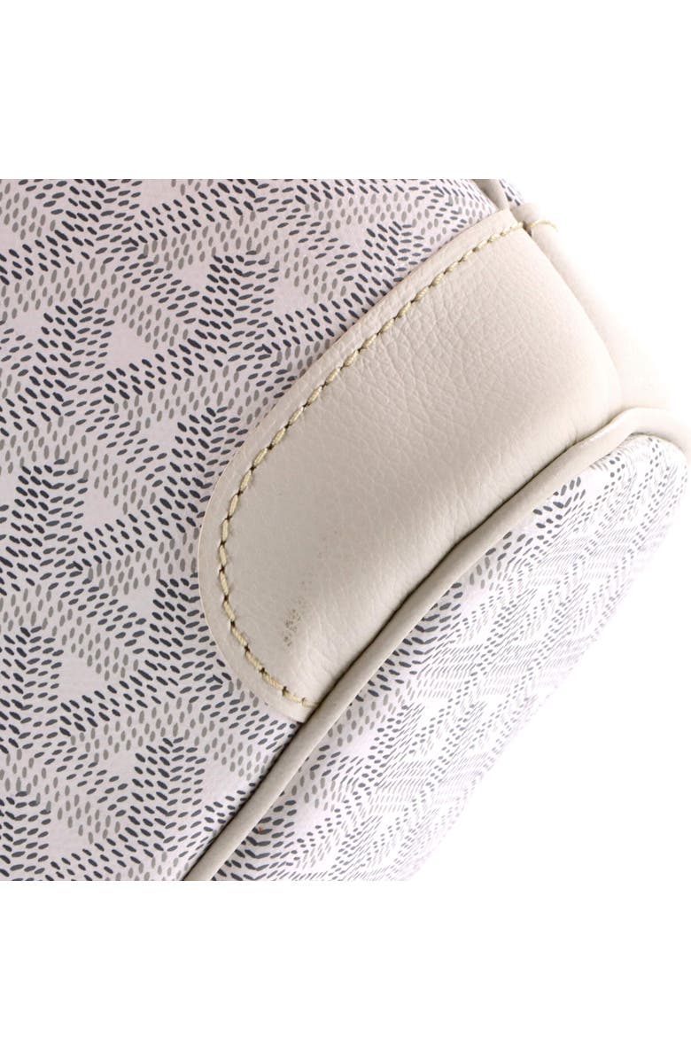 Pre-Owned Goyard Beluga Bag Coated Canvas Mini, Alternate, color, White