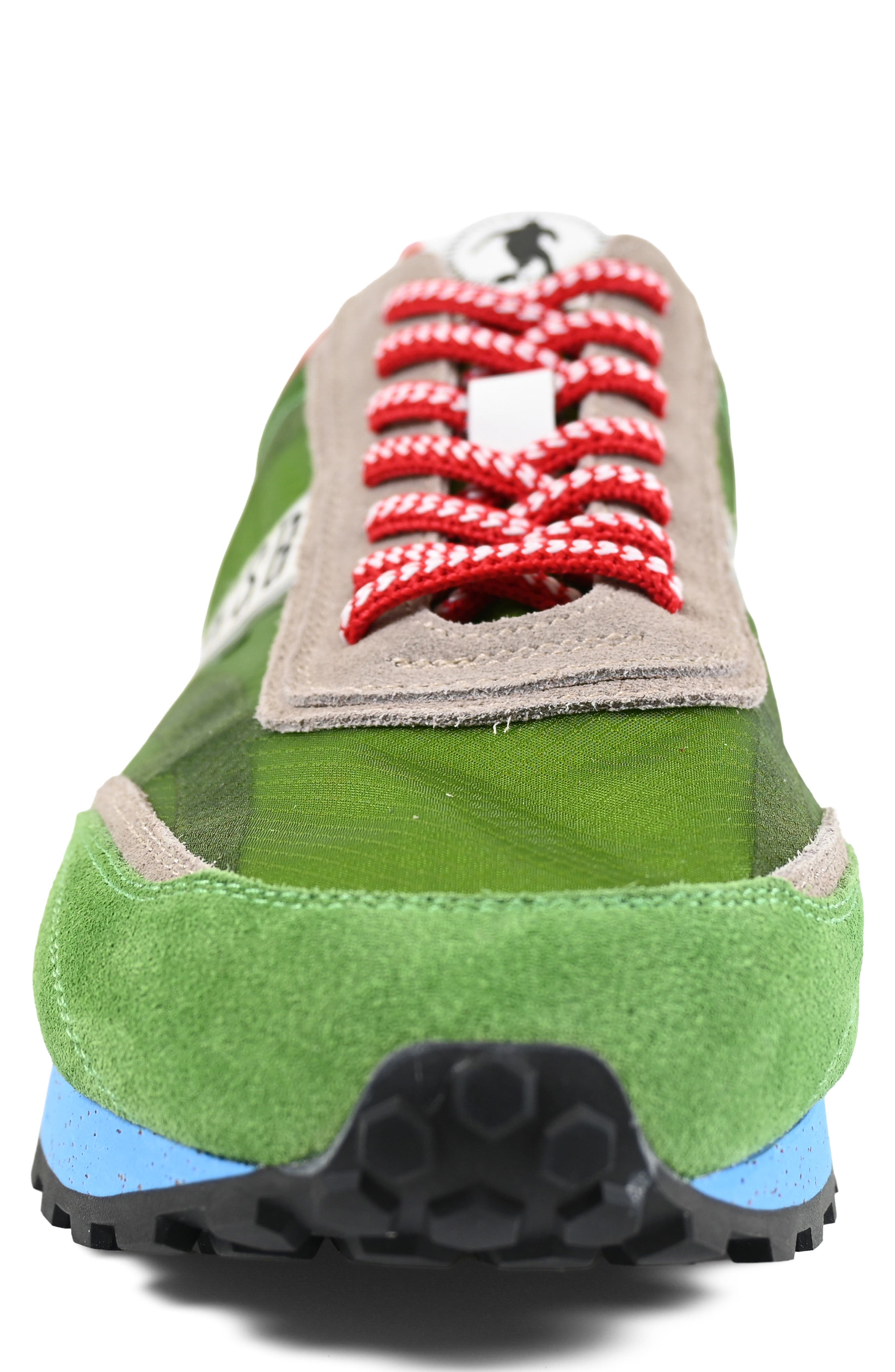 Contrast Stripe Sneaker, Alternate, color, LEAF