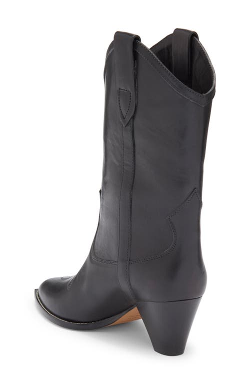 Isabel Marant Luliette Western Boot In Black