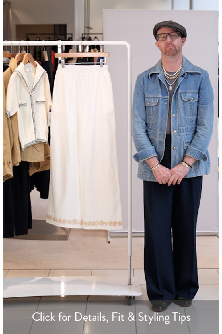 Ines Soutache Trim Linen & Cotton Pants video