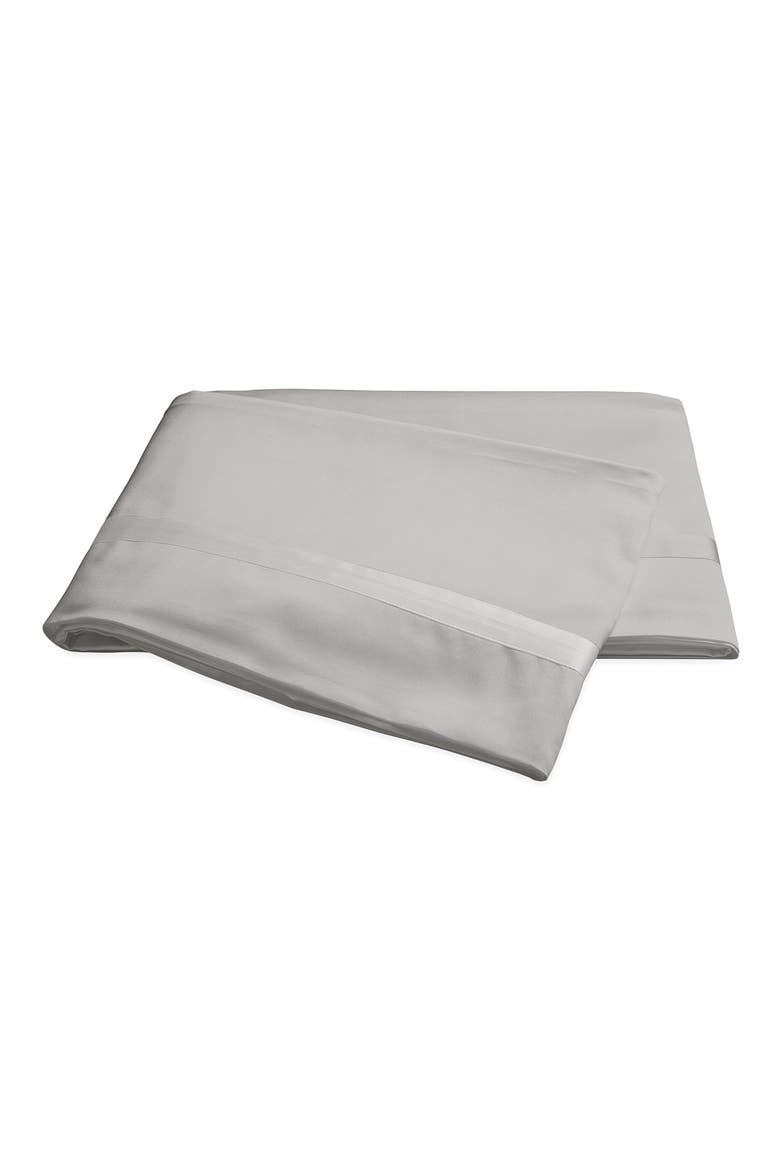 Nocturne Flat Sheet, Main, color, SILVER