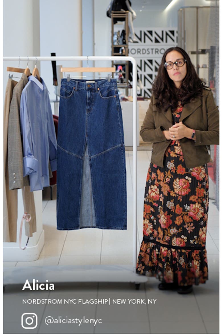 Denim Maxi Skirt video