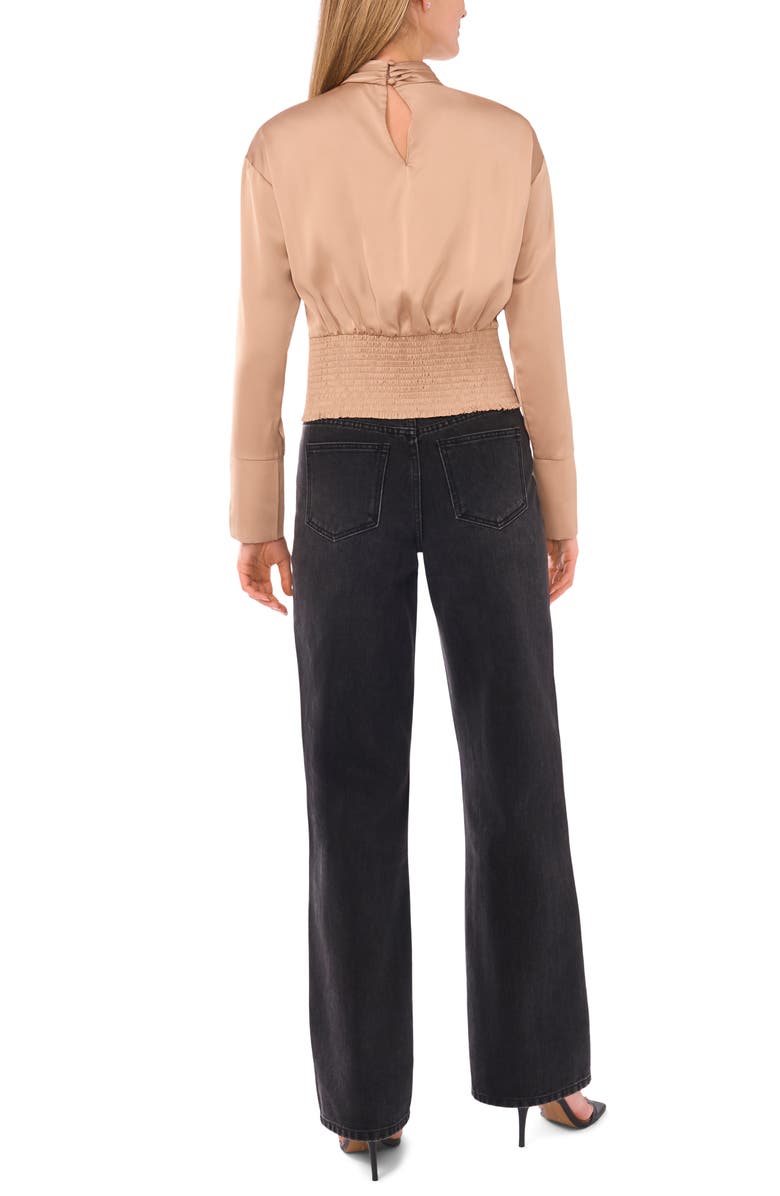 Parker The Parker Long Sleeve Keyhole Top, Alternate, color, Bleached Sand