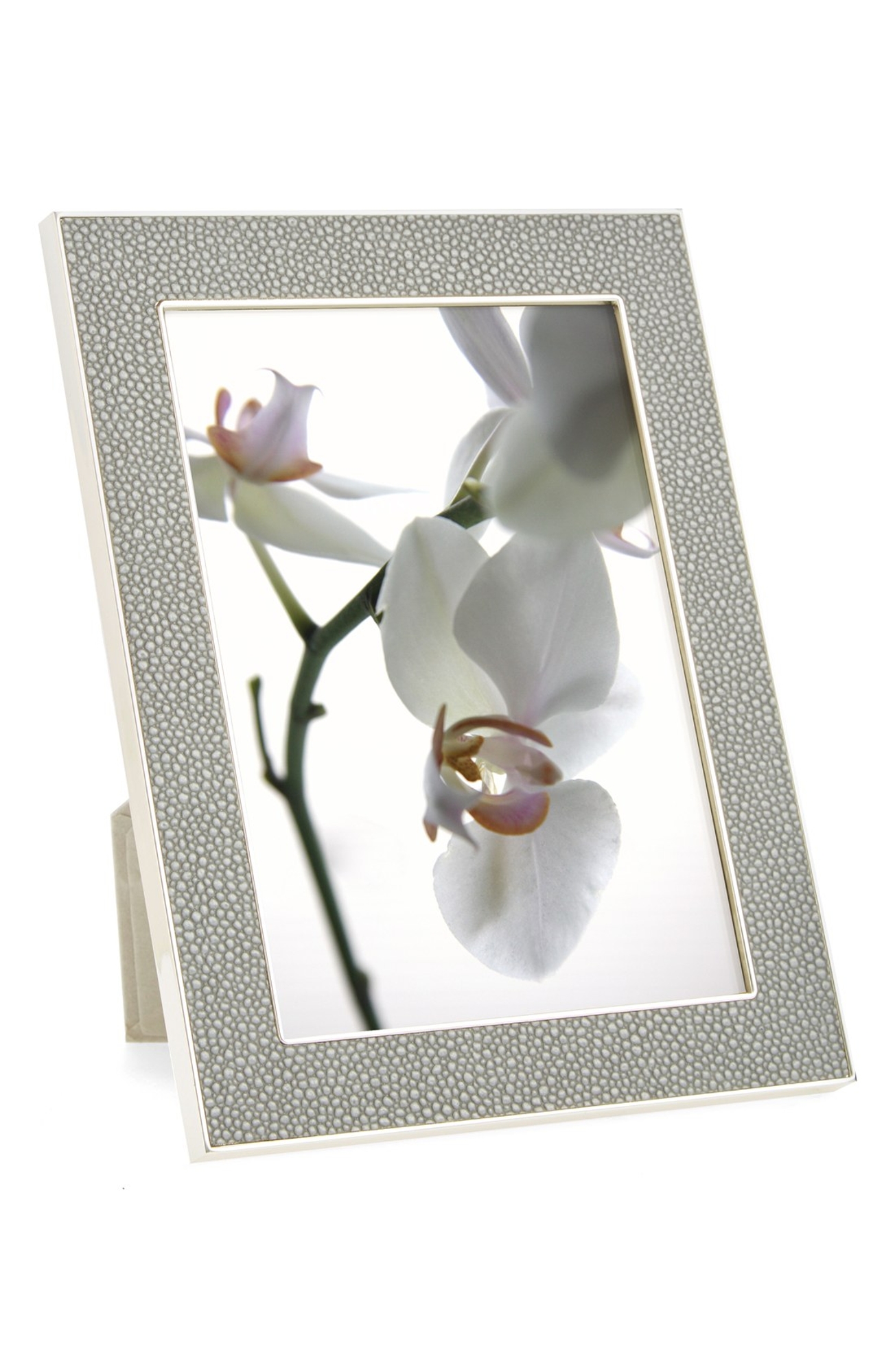 Addison Ross London Shagreen Finish Picture Frame - Grey, 5x7