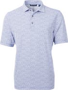 Cutter & Buck Virtue Piqué Botanical Print Polo
