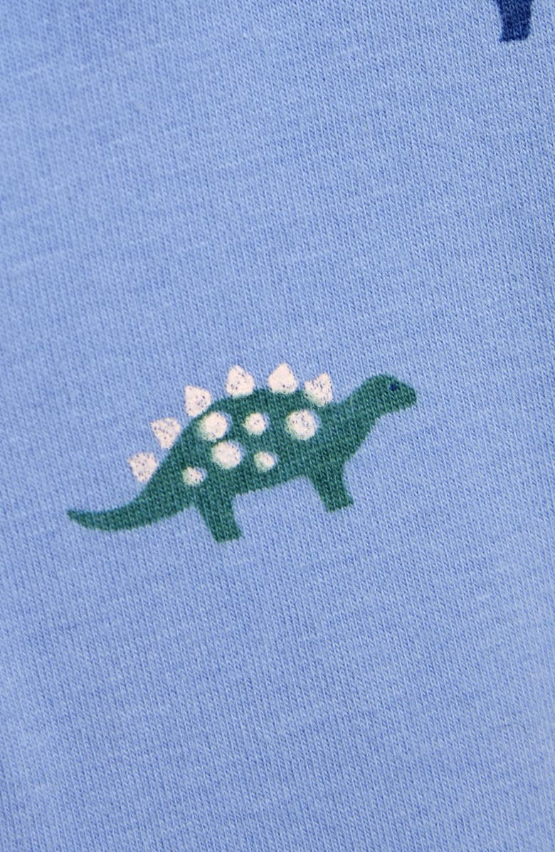 JOJO MAMAN BEBE Set of 2 Stegosaurus Bodysuits, Alternate, color, Blue