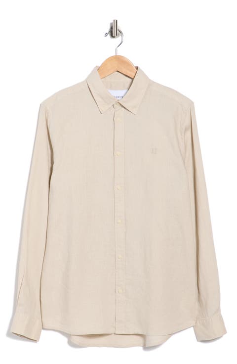 Kristian Linen Button-Up Shirt