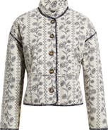 Ilse Jacobsen Ottoma Floral Quilted Cotton Jacket
