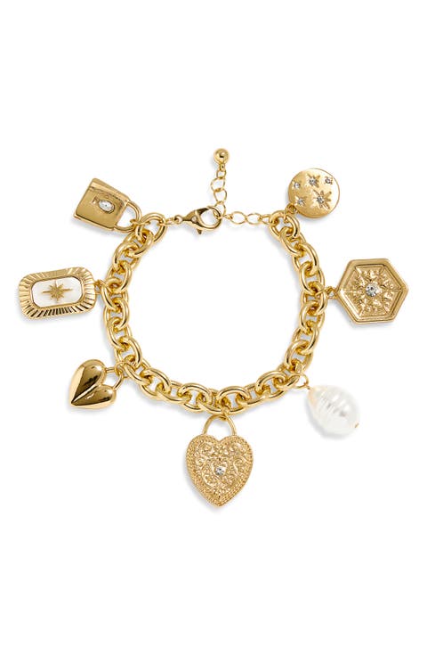 Sentiment Charm Bracelet