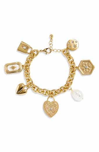 NORDSTROM RACK Sentiment Charm Bracelet