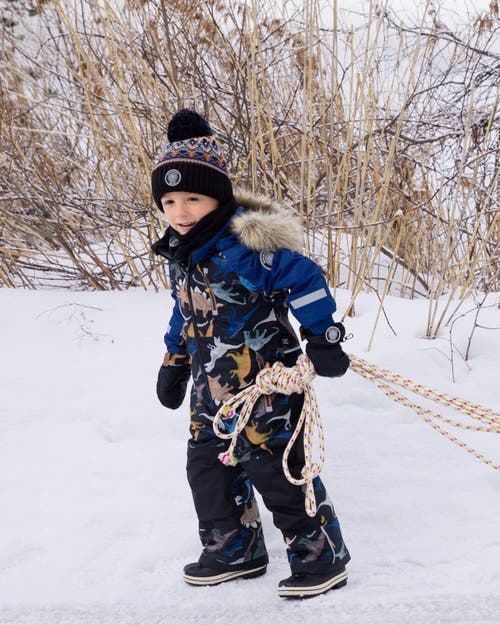Deux Par Deux One-piece Play Snowsuit Dinosaur In Black
