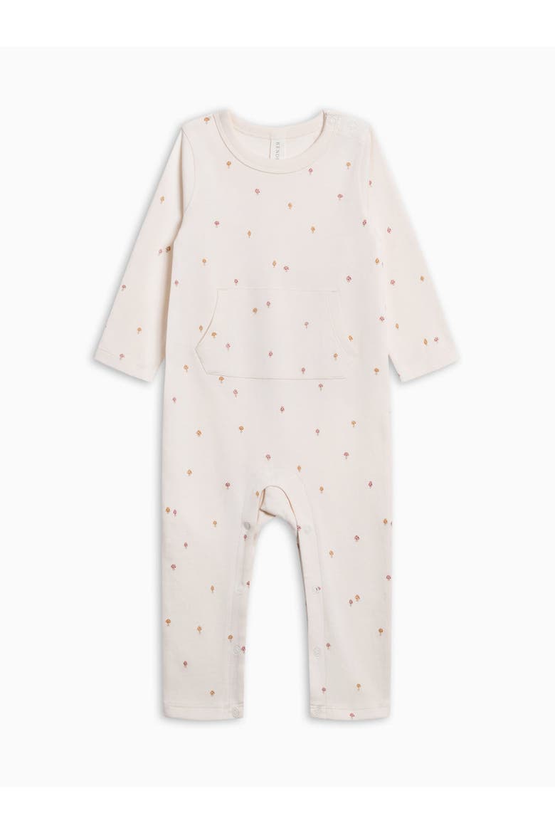 Organic Una Pocket Romper, Main, color, Mushroom