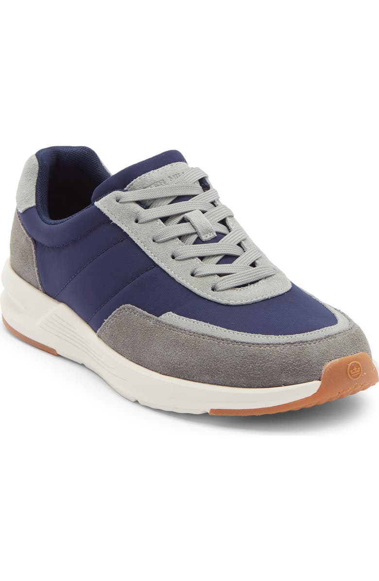 Peter Millar Journeyman Water Resistant Sneaker, Main, color, Navy