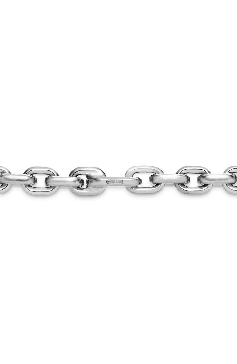 David Yurman Deco Chain Link Necklace, Alternate, color, Sterling Silver