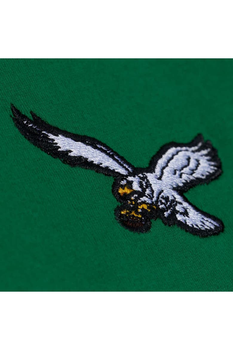 Men's Mitchell & Ness  Black/Kelly Green Philadelphia Eagles Head Coach Tank Top, Alternate, color, Black