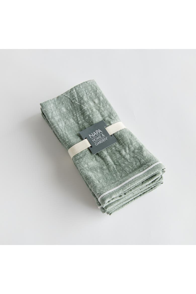 Verdi Napkins Set of 4, Alternate, color, Green