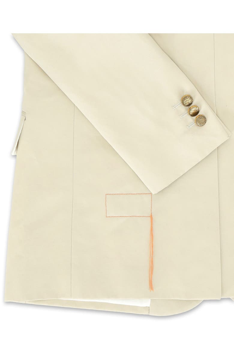 Fortela Classic Navajo Crochet Blazer, Alternate, color, Beige