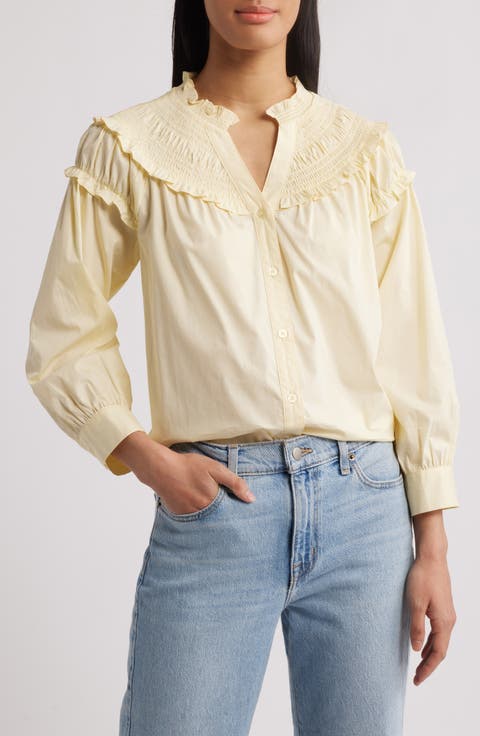 ARTS&SCIENCE - ARTS & SCIENCE Pin tuck front blouse