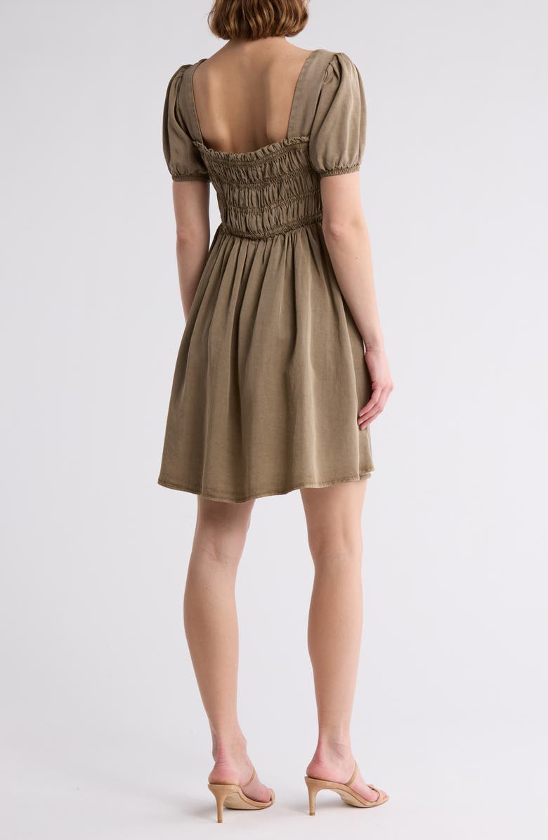 Blu Pepper Smocked Minidress, Alternate, color,