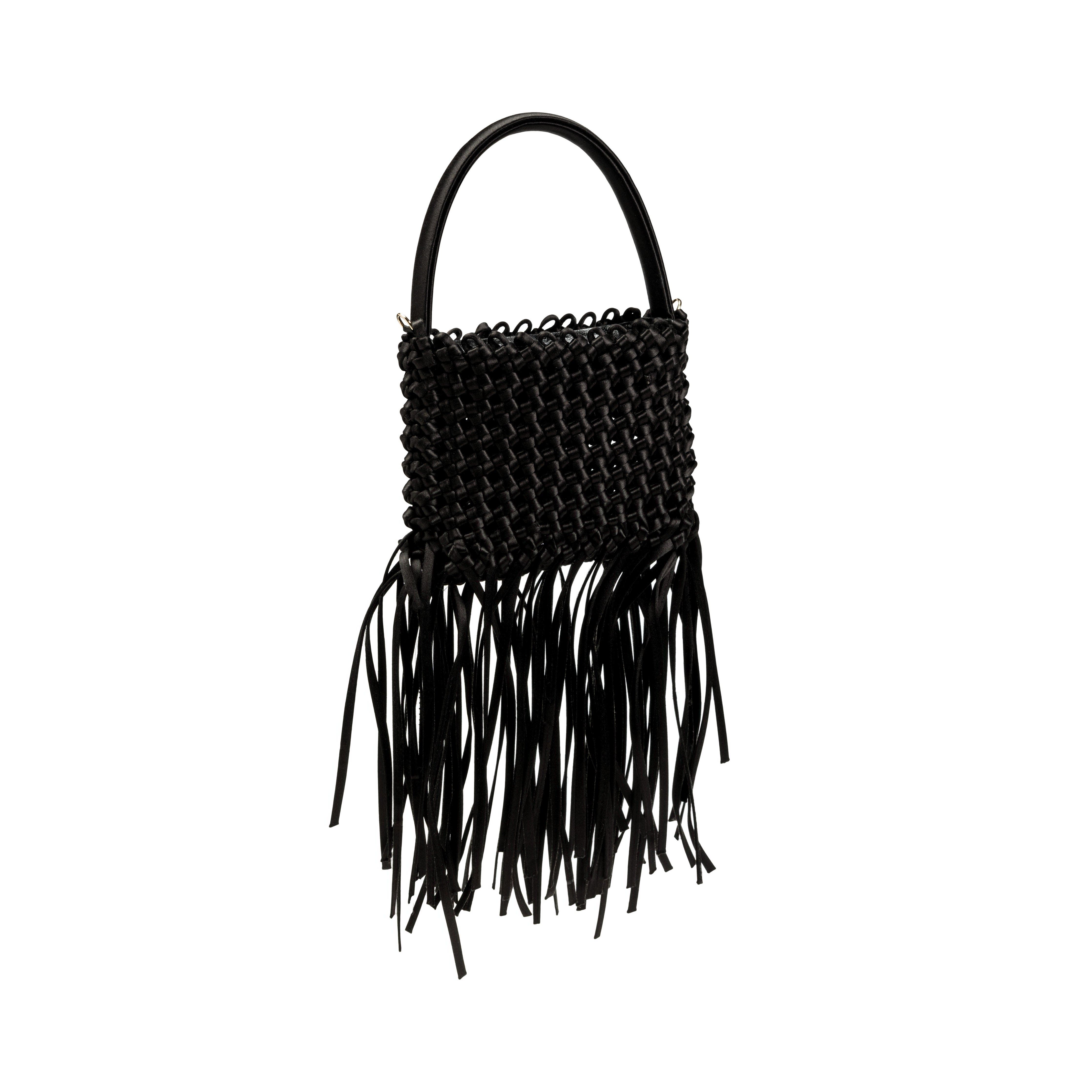 Aurnia Black Mini Tote Bag, Main, color, Black