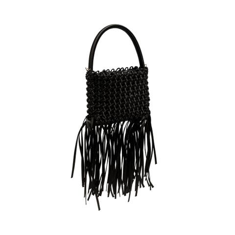 Aurnia Black Mini Tote Bag