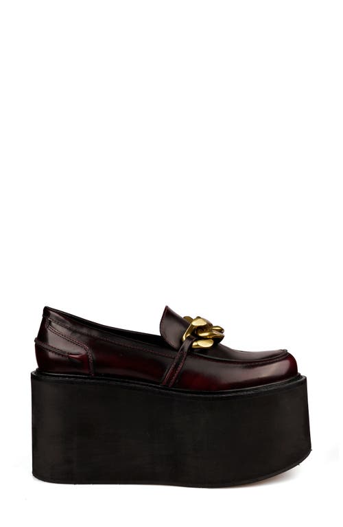 Zigi Mantel Platform Loafer In Black