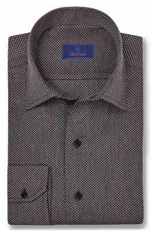 Micro Dobby Dot Cotton Sport Shirt