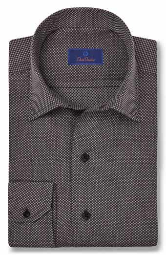 Micro Dobby Dot Cotton Sport Shirt