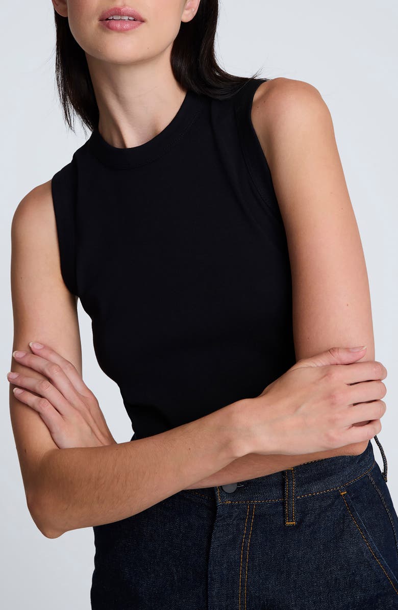 Kenneth Cole Crewneck Cotton Tank Top, Main, color,