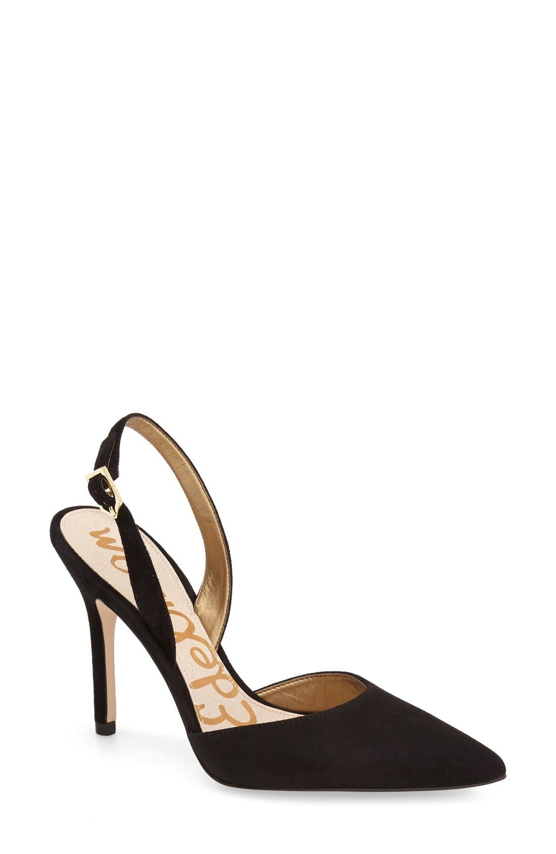 Sam Edelman 'Dora' Pointy Toe Slingback Pump, Main, color, 